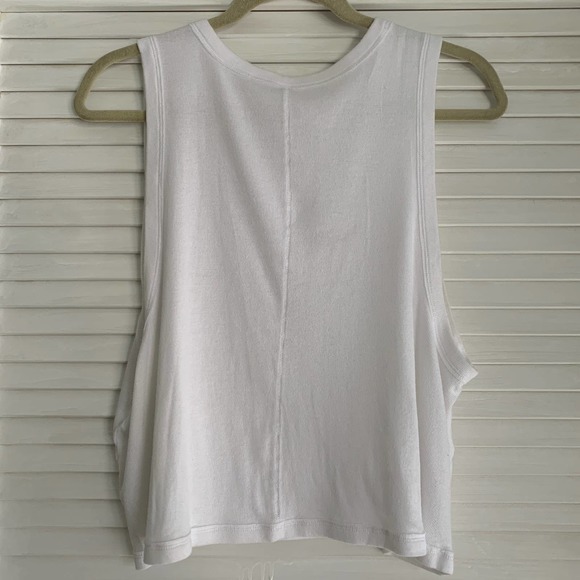 Free People Baring It Cami Top White Size Medium - Picture 8 of 11